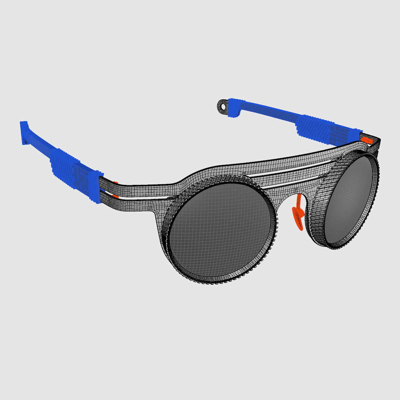 - Kanab - Sunglass Model Low-poly 3D model_7