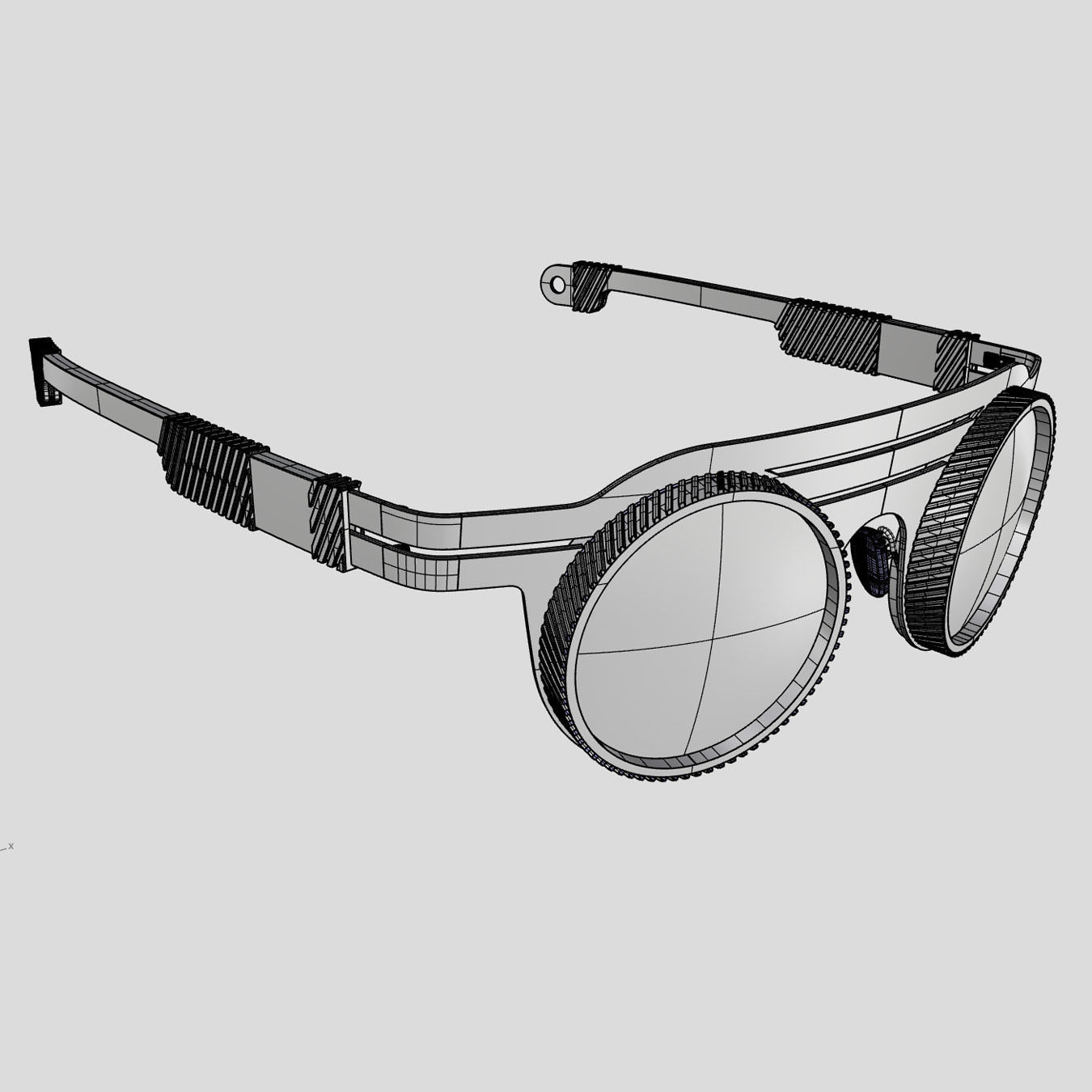 - Kanab - Sunglass Model Low-poly 3D model_5