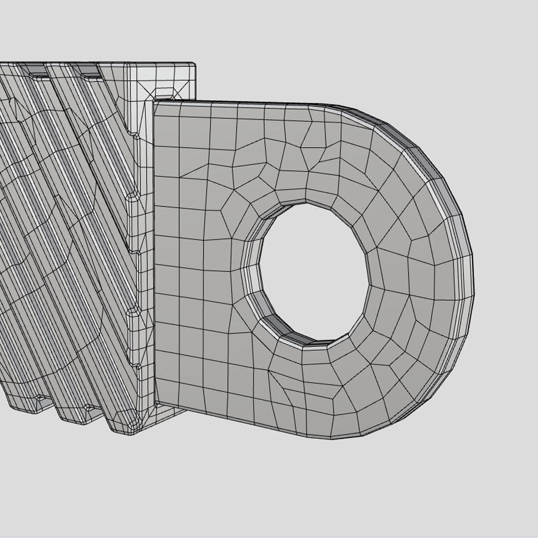 - Kanab - Sunglass Model Low-poly 3D model_19