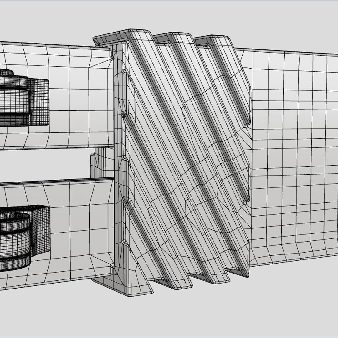 - Kanab - Sunglass Model Low-poly 3D model_20
