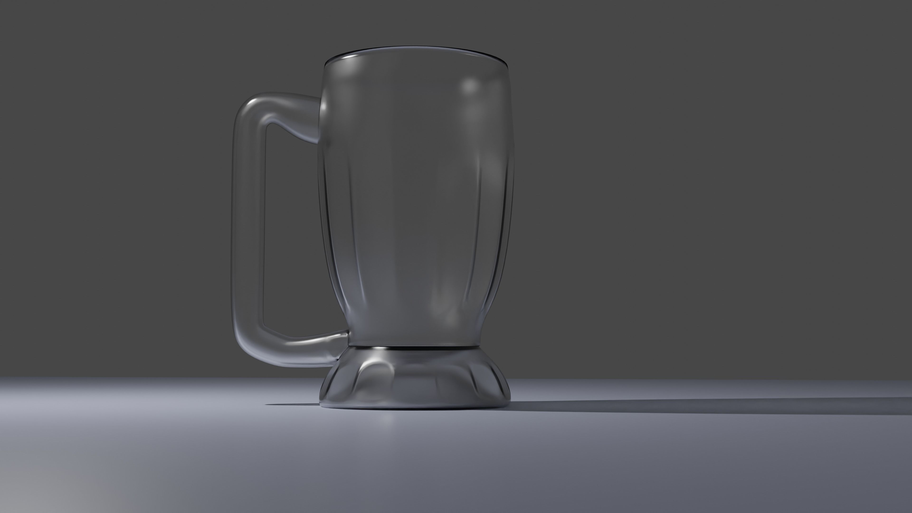 Glass cup 3D model_2