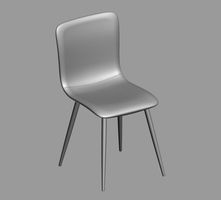 chair 70 3D model_3