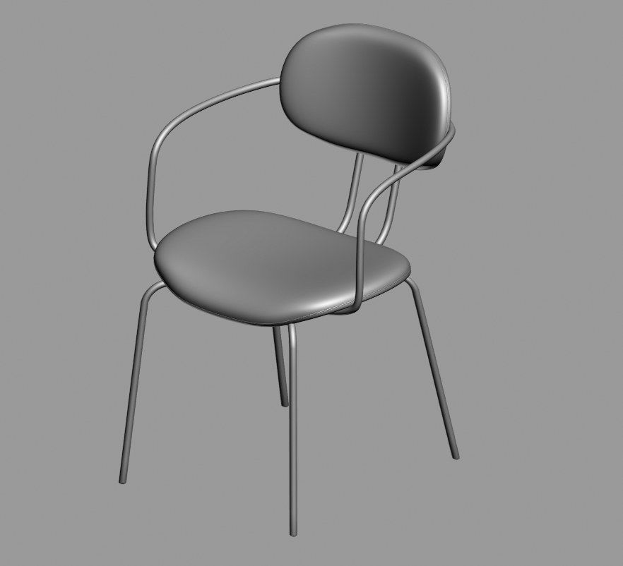chair 74 3D model_11