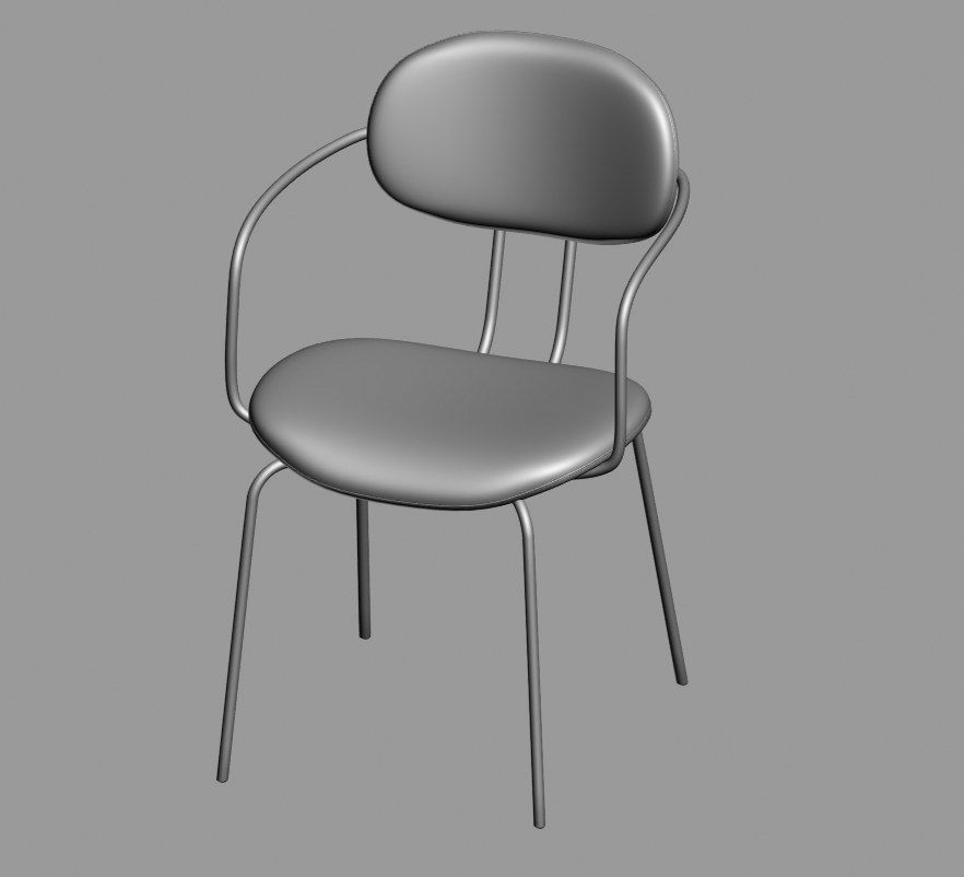 chair 75 3D model_9