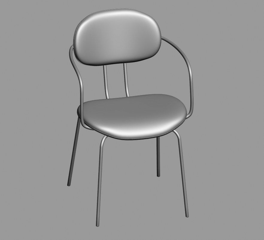chair 78 3D model_5