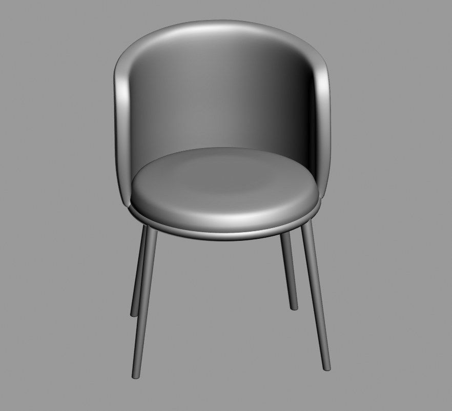 chair 85 3D model_6