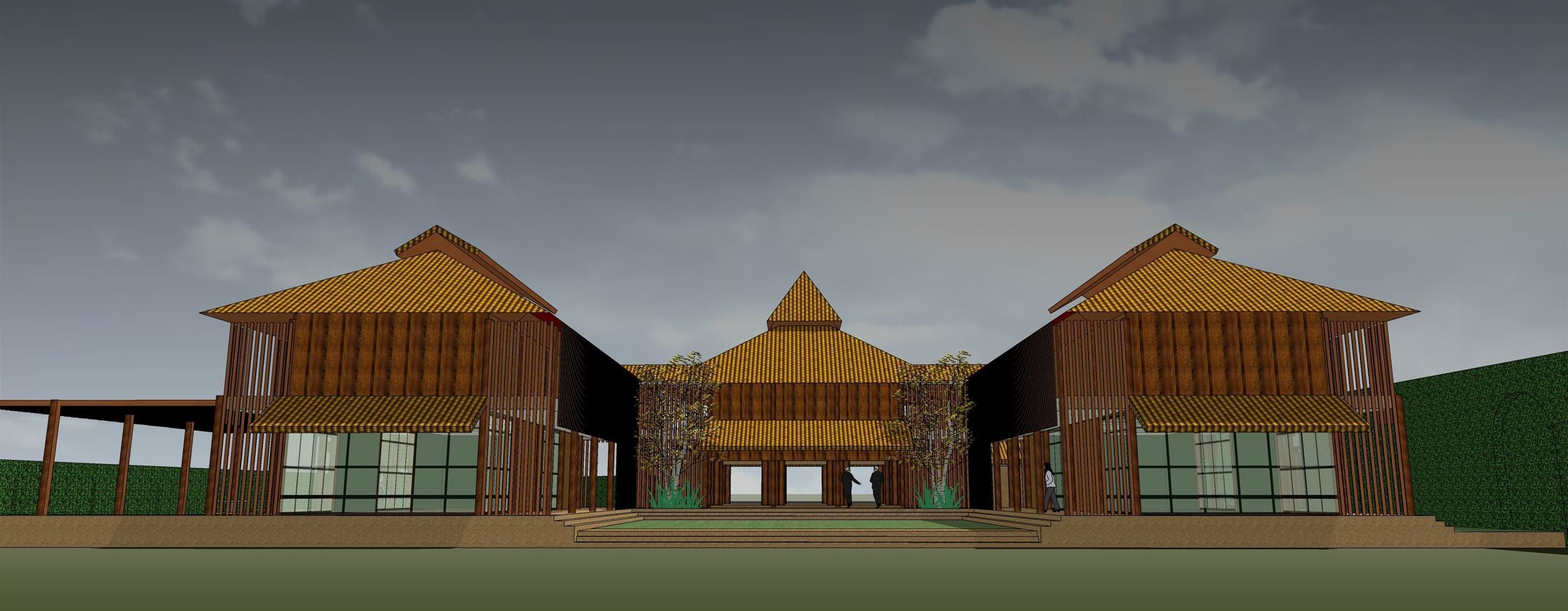 Guest house 3D model_10