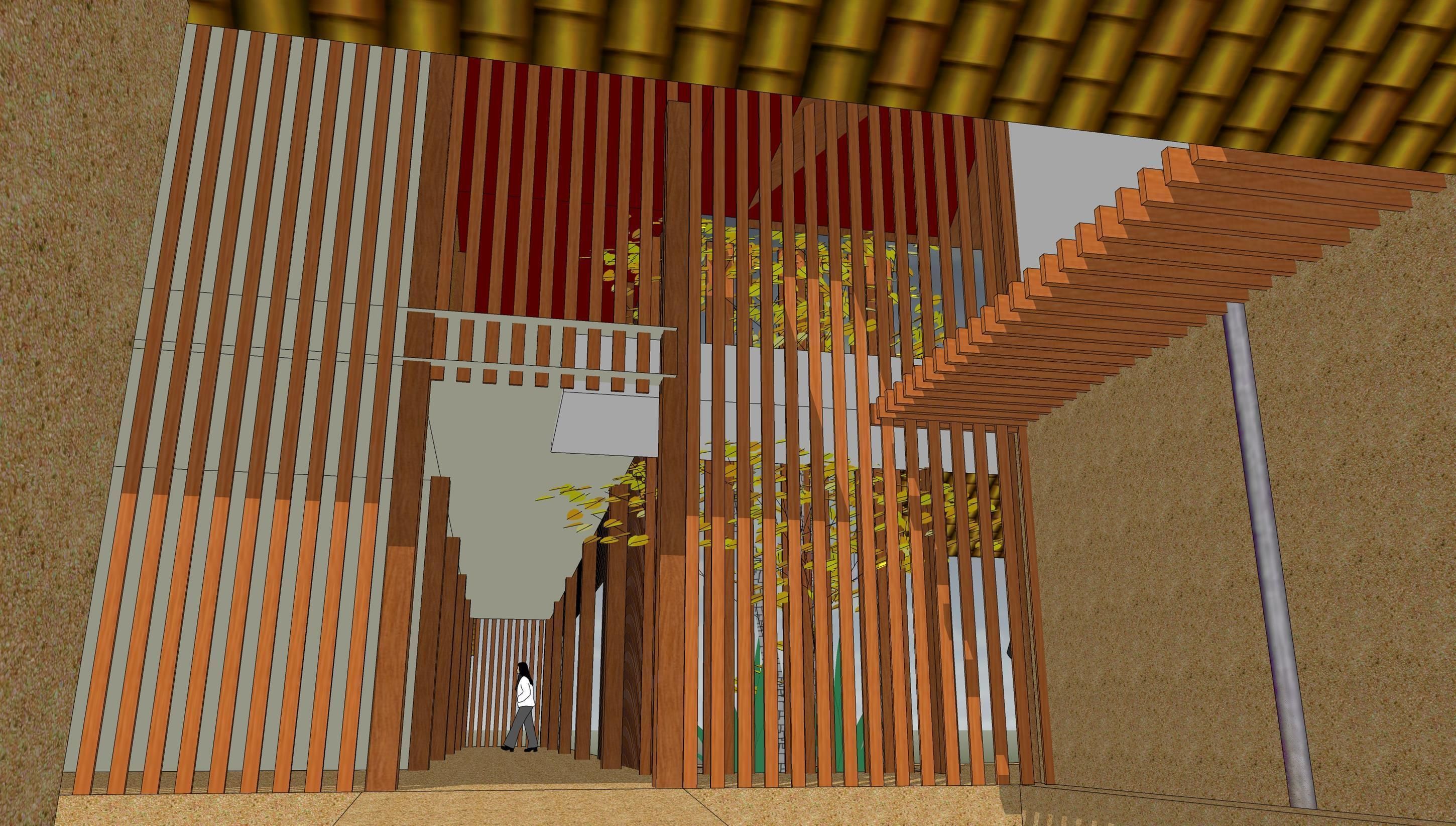 Guest house 3D model_9