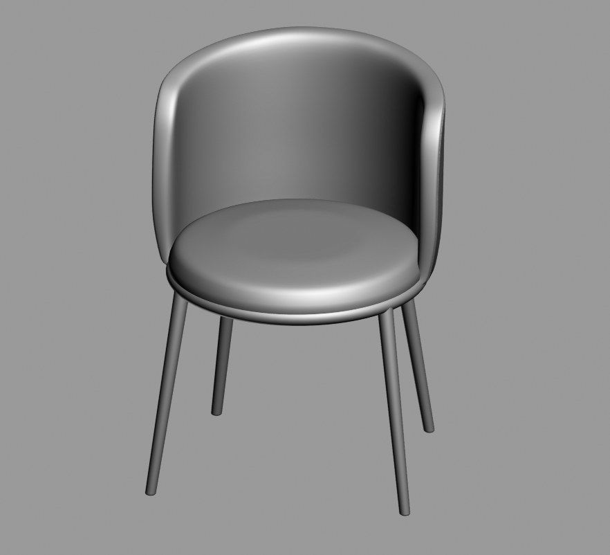 chair 86 3D model_8