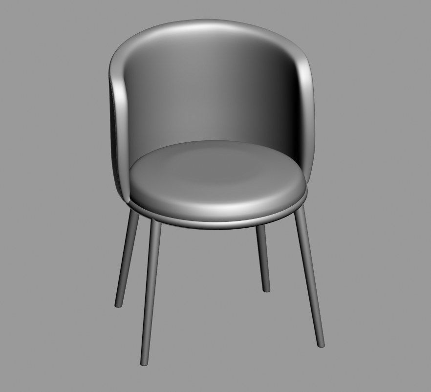 chair 86 3D model_5