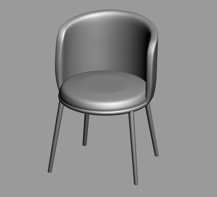 chair 88 3D model_9