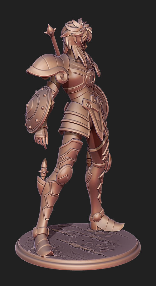 Saint Seiya Dohko Libra 3D print model_6