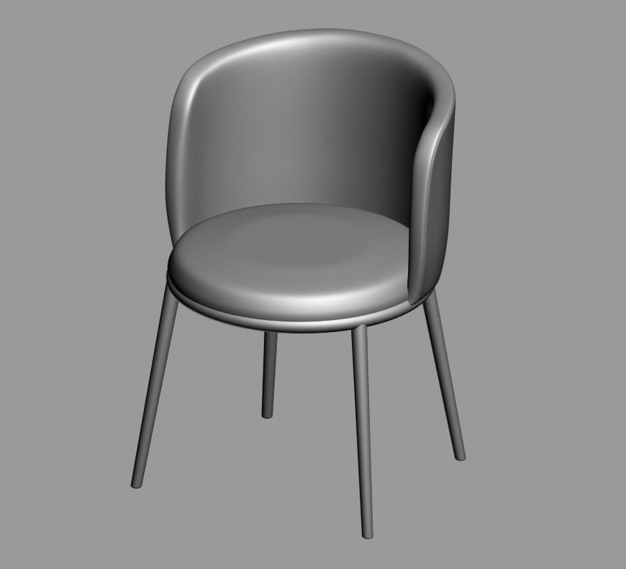 chair 91 3D model_10