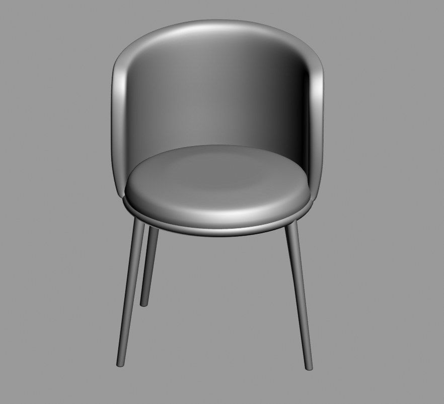 chair 91 3D model_7