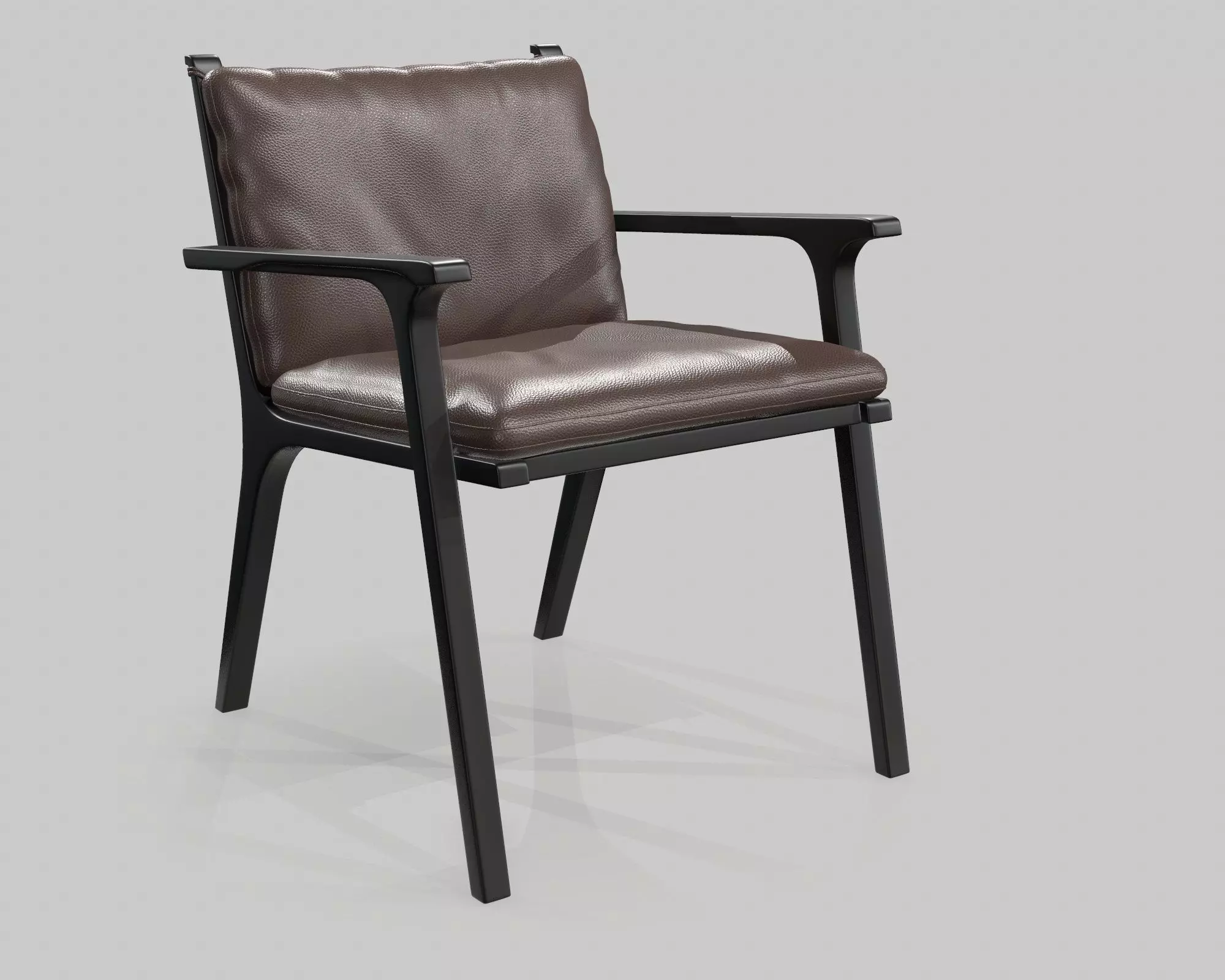 Helle Flou Dansk Chair 3D model