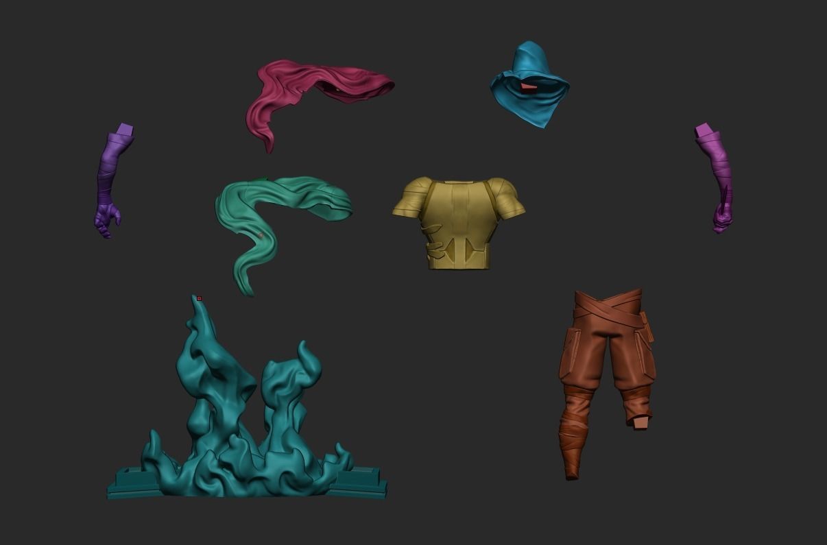 Omen-Valorant fan art 3D print model_4