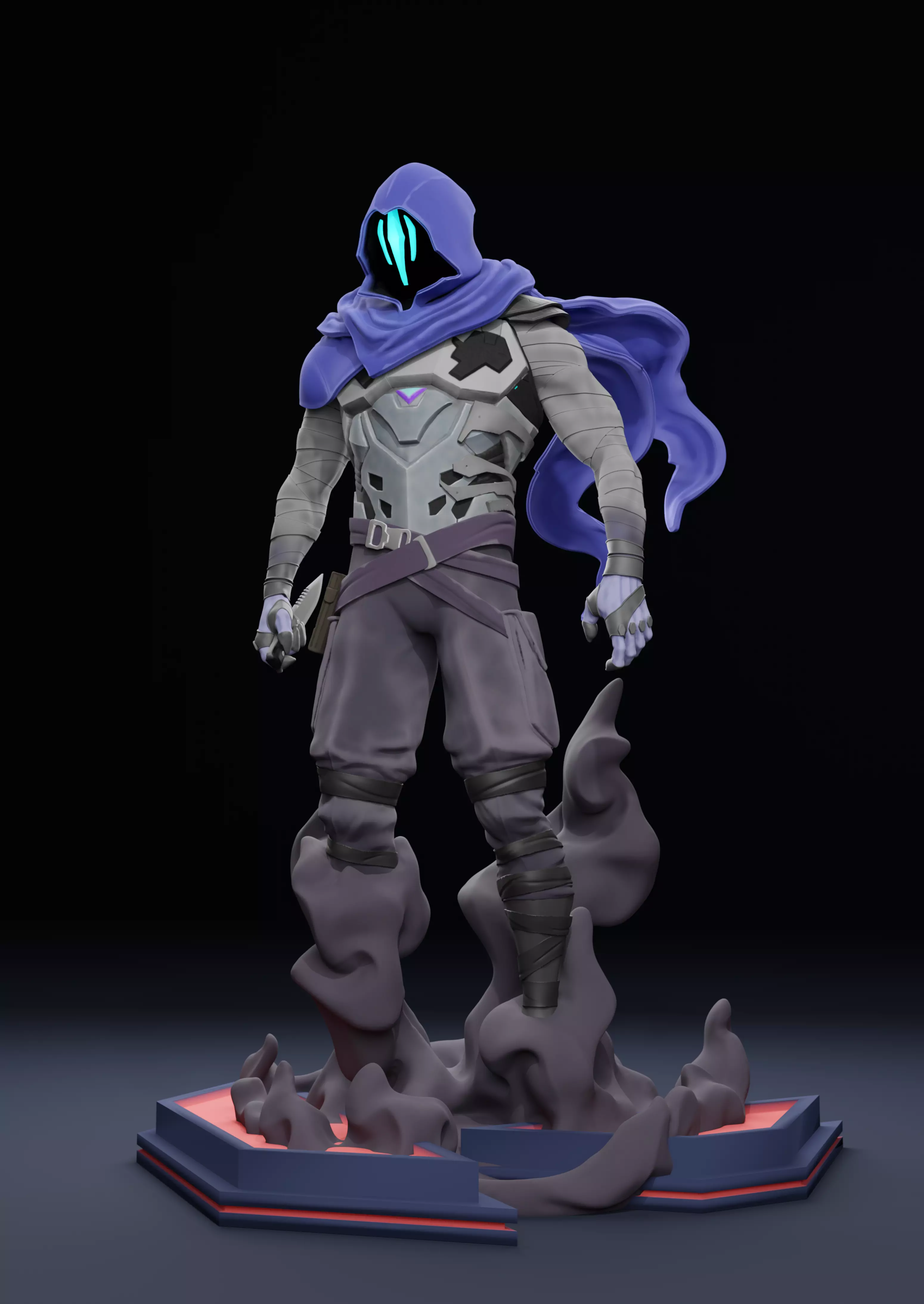 Omen-Valorant fan art 3D print model_0