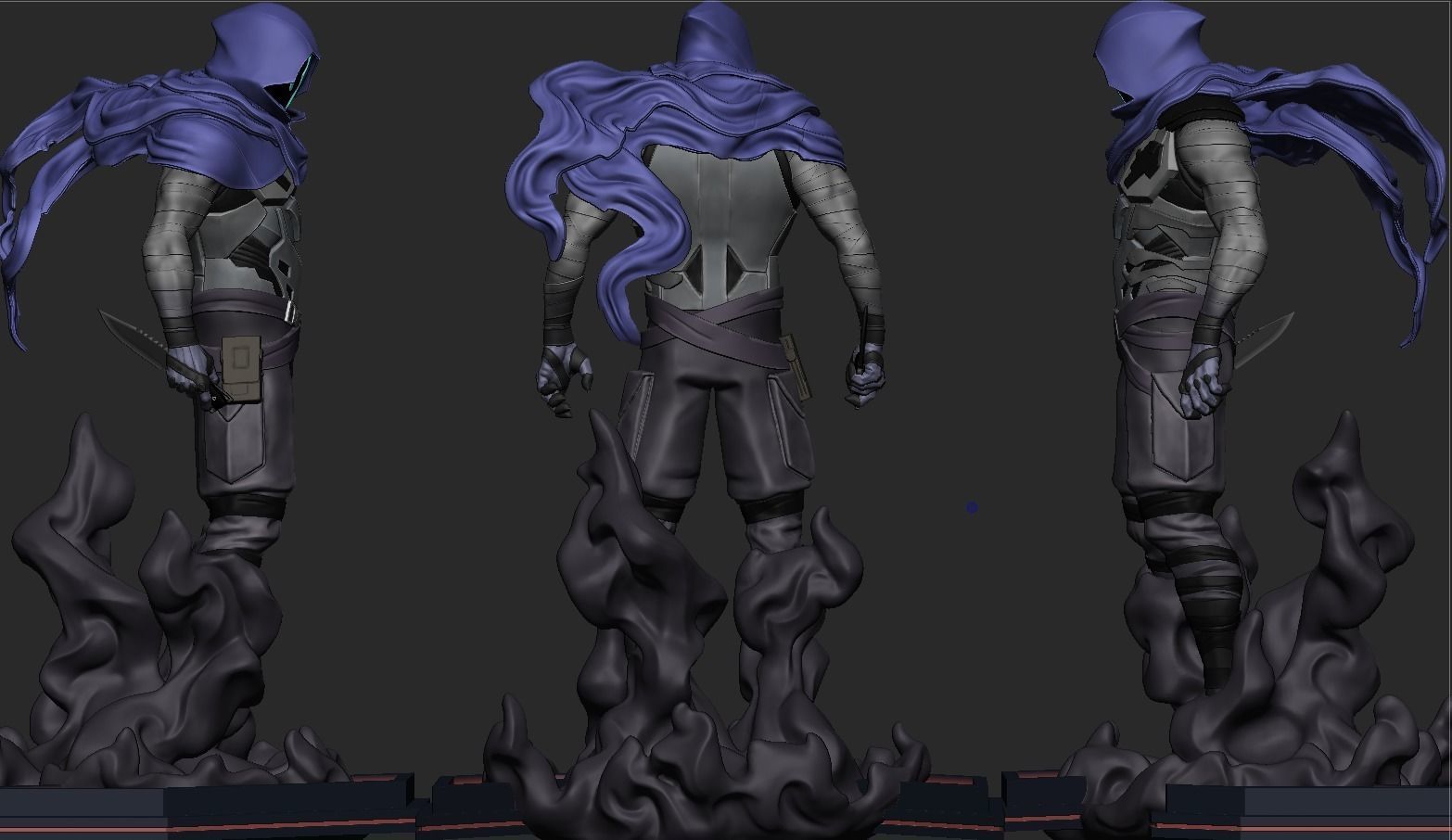 Omen-Valorant fan art 3D print model_2