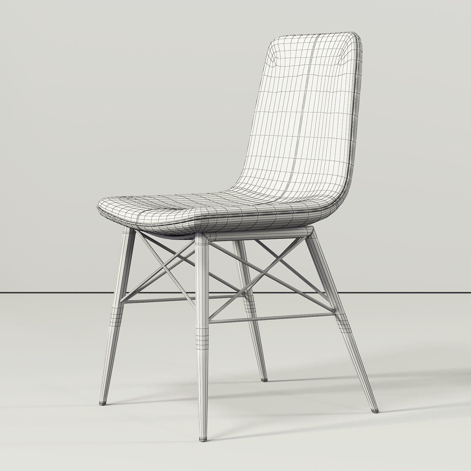 Dining Room Set 277 3D model_6