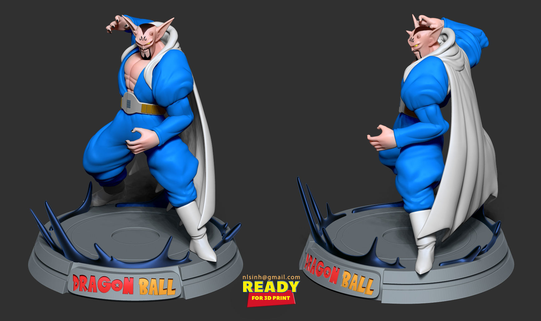 Dabura - Dragon Ball Fanart 3D print model_1