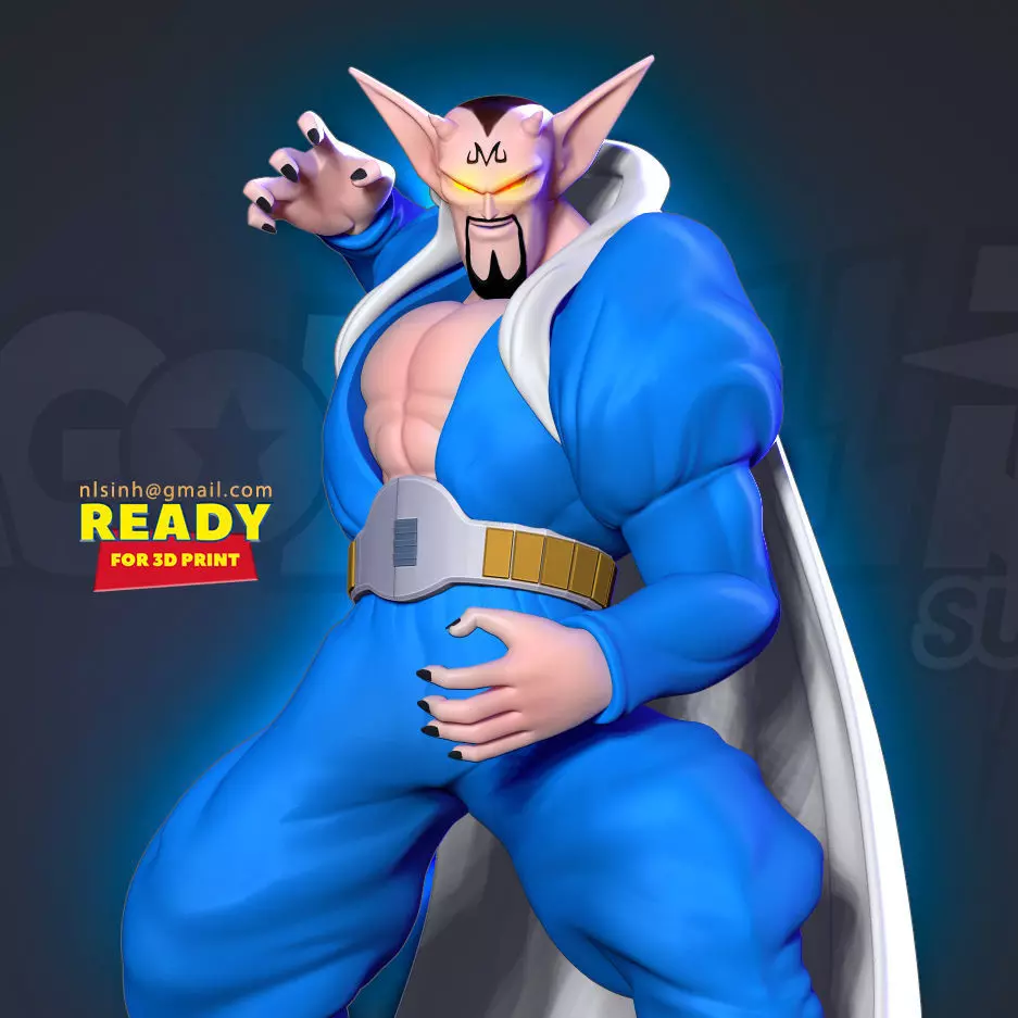 Dabura - Dragon Ball Fanart 3D print model_0