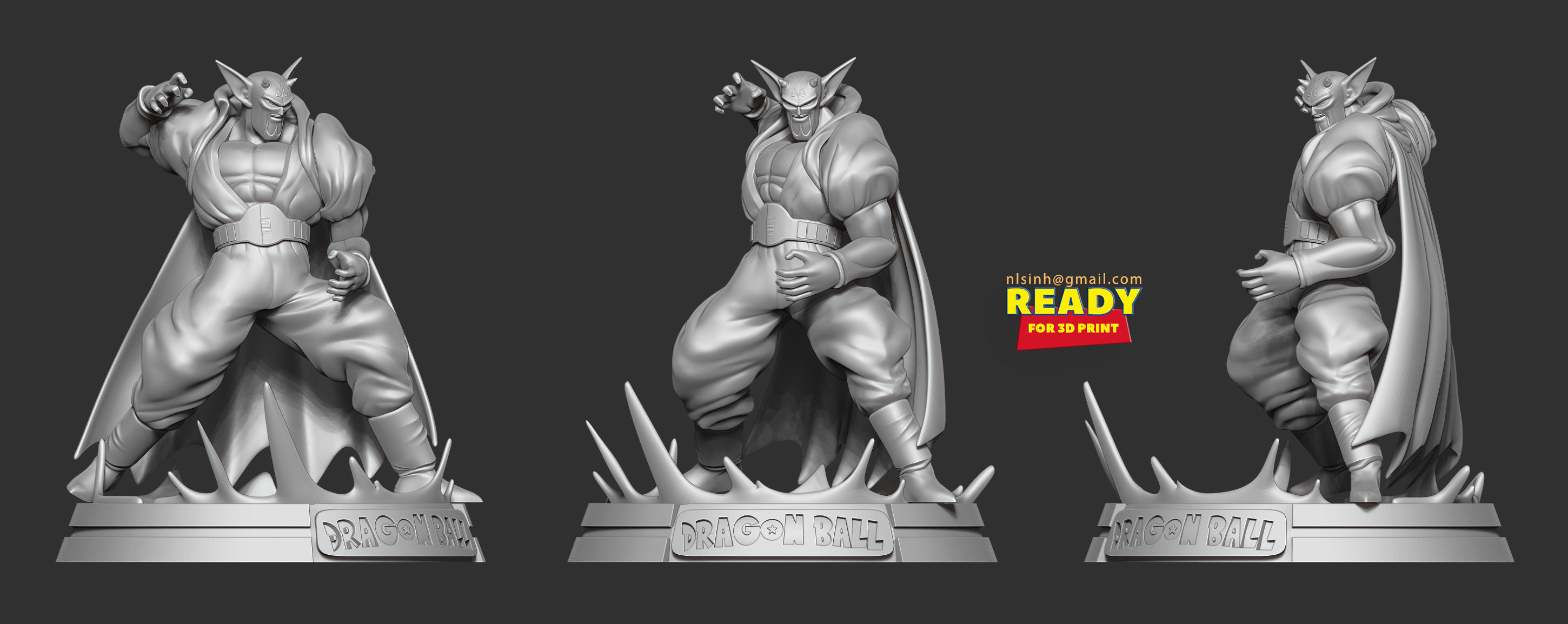 Dabura - Dragon Ball Fanart 3D print model_4