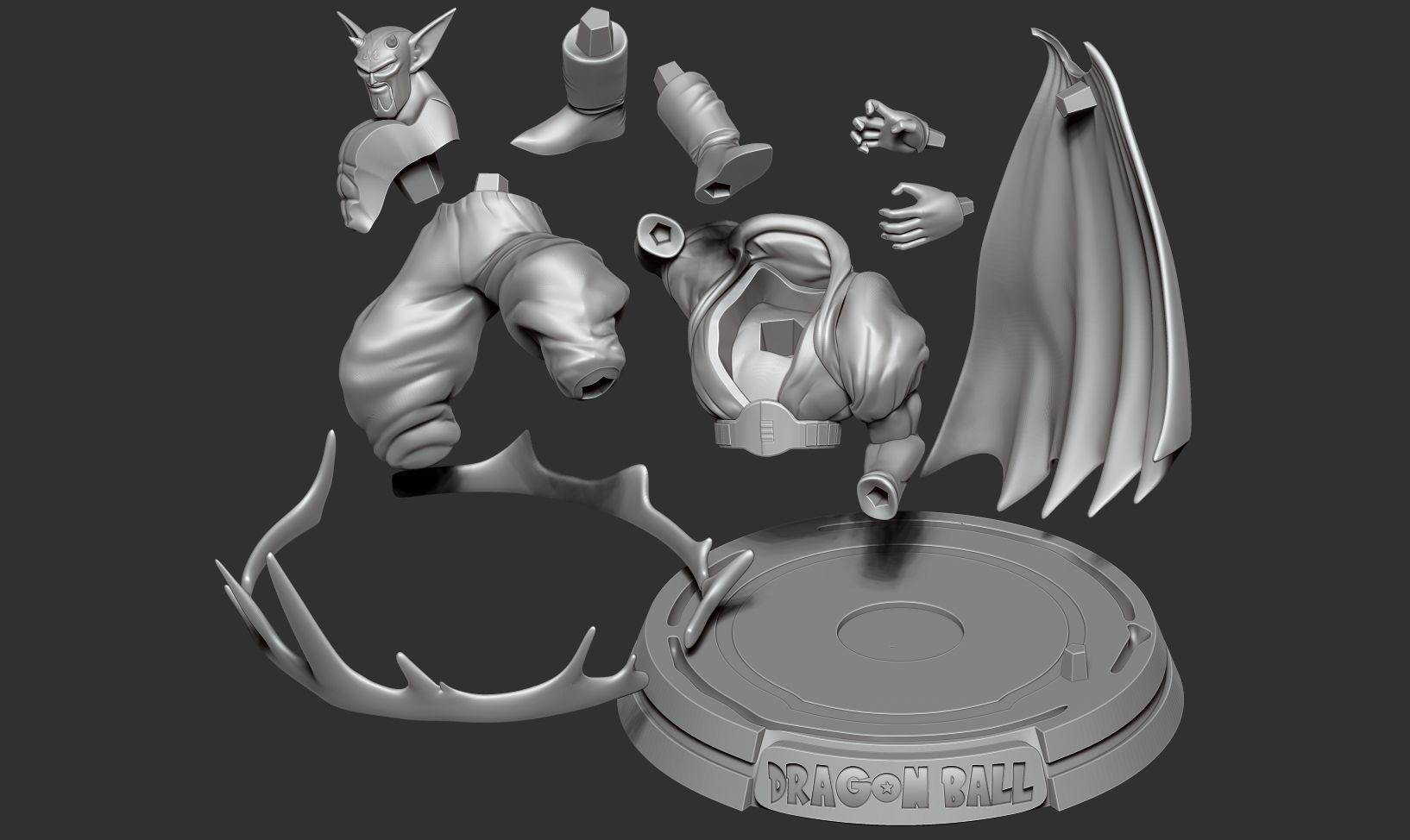 Dabura - Dragon Ball Fanart 3D print model_2