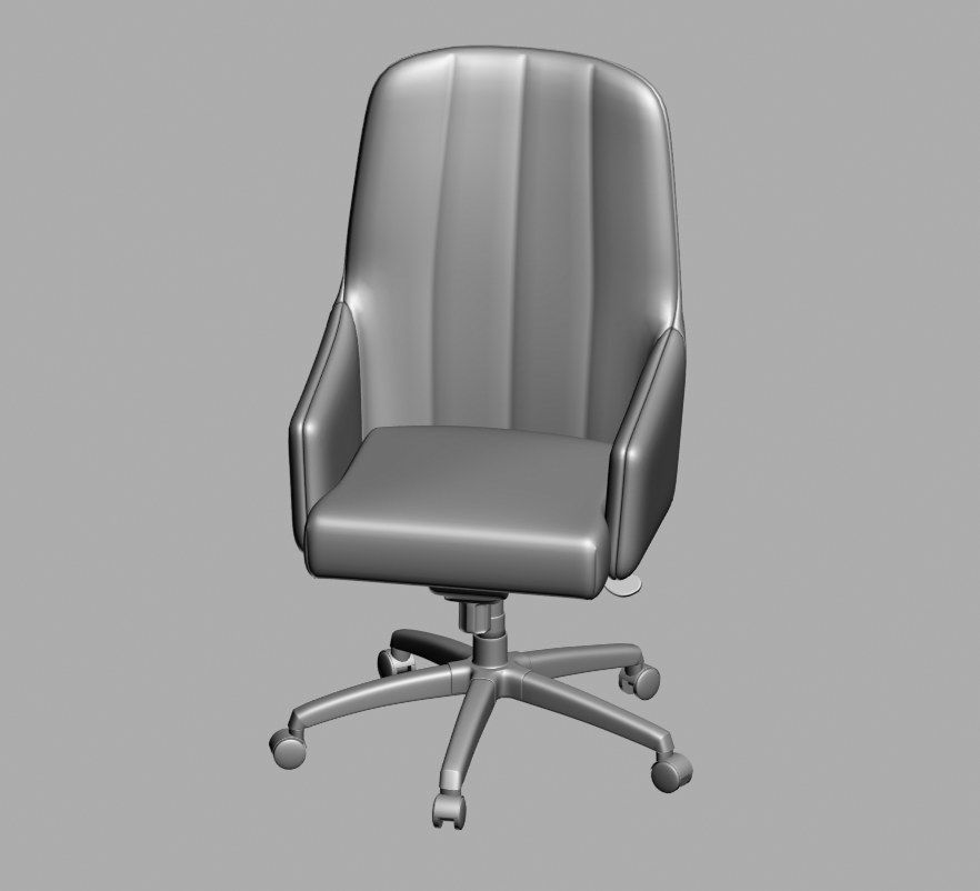 office chair 40 3D model_8