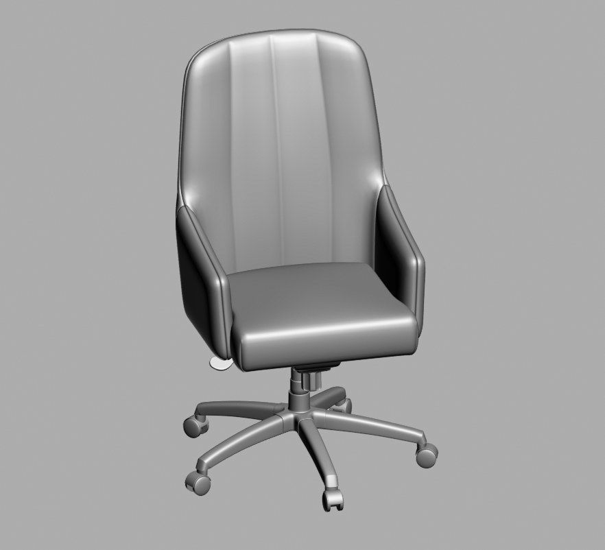 office chair 40 3D model_5