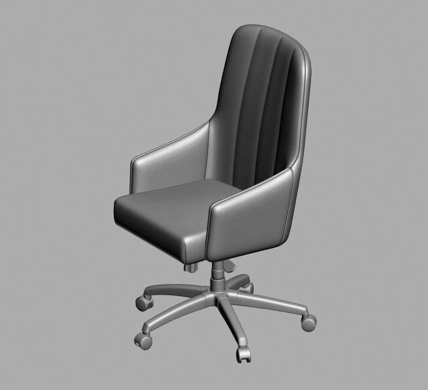 office chair 40 3D model_13