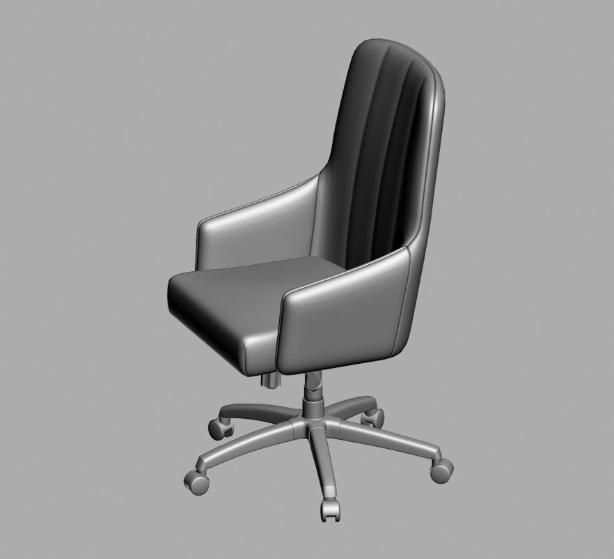 office chair 40 3D model_14
