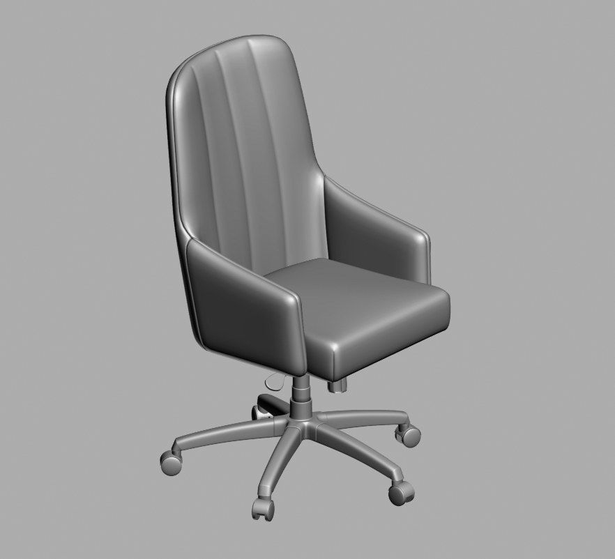 office chair 40 3D model_1
