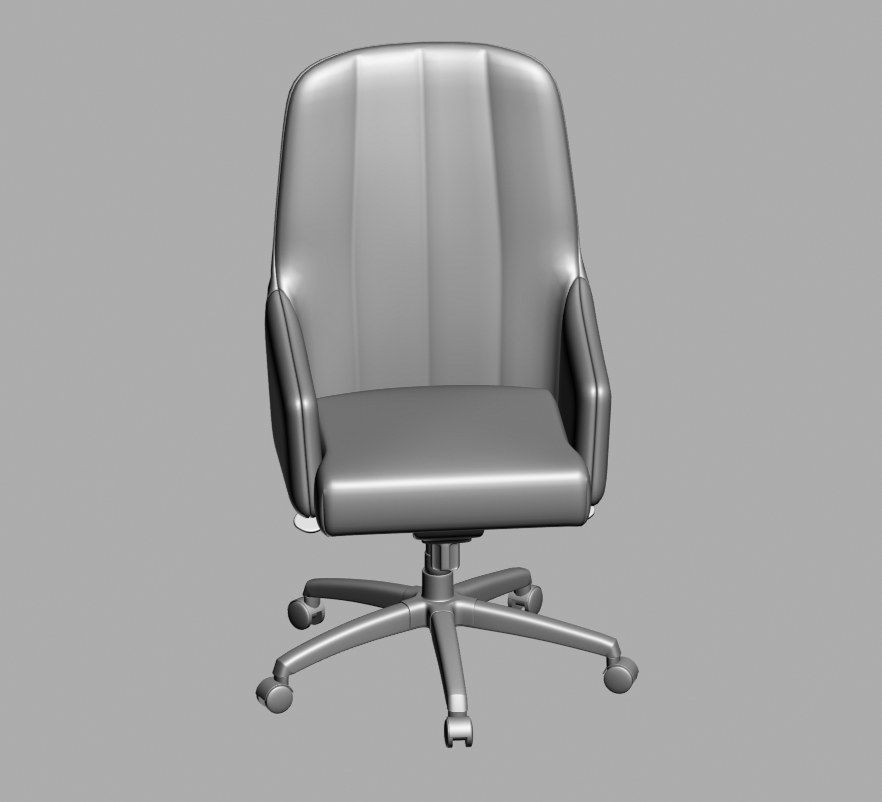 office chair 40 3D model_6