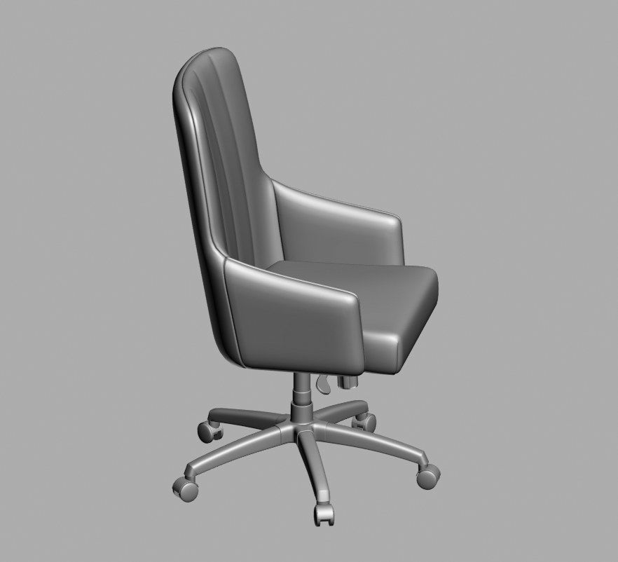 office chair 40 3D model_38