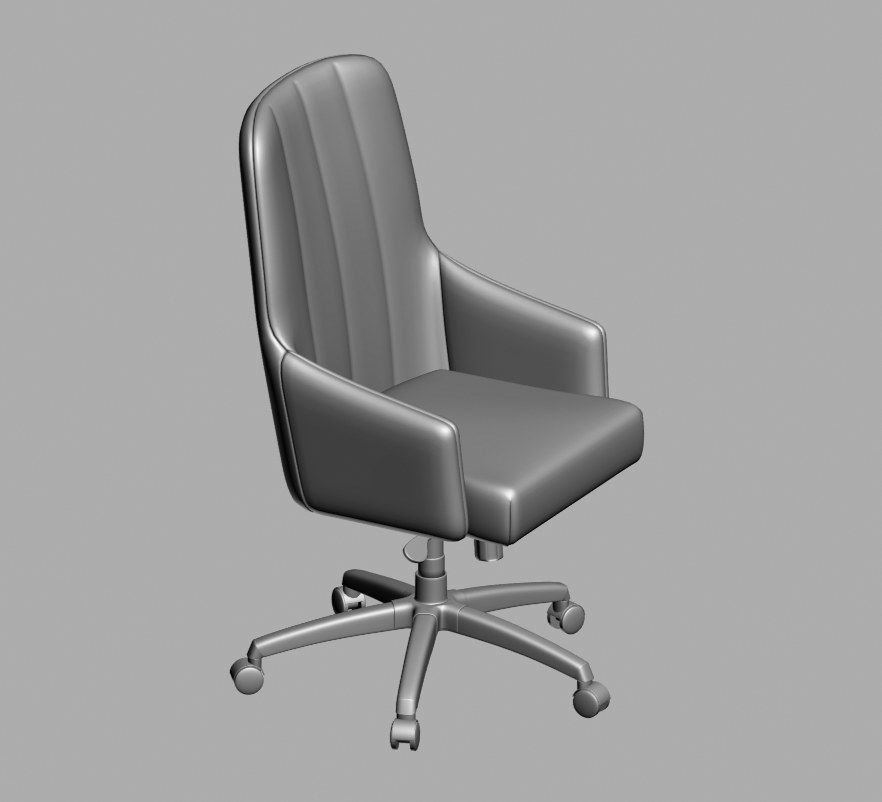 office chair 40 3D model_40