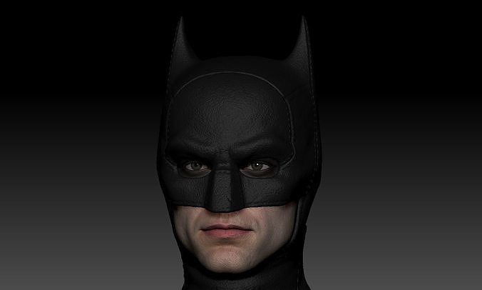 The batman Robert pattinson  3D print model