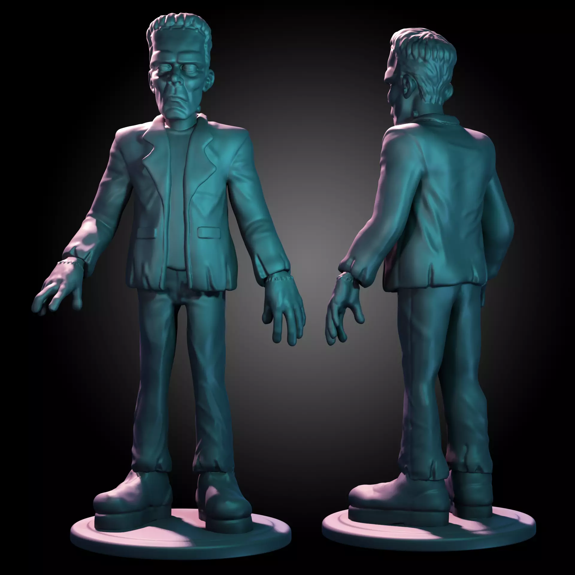 Frankenstein monster Free 3D print model