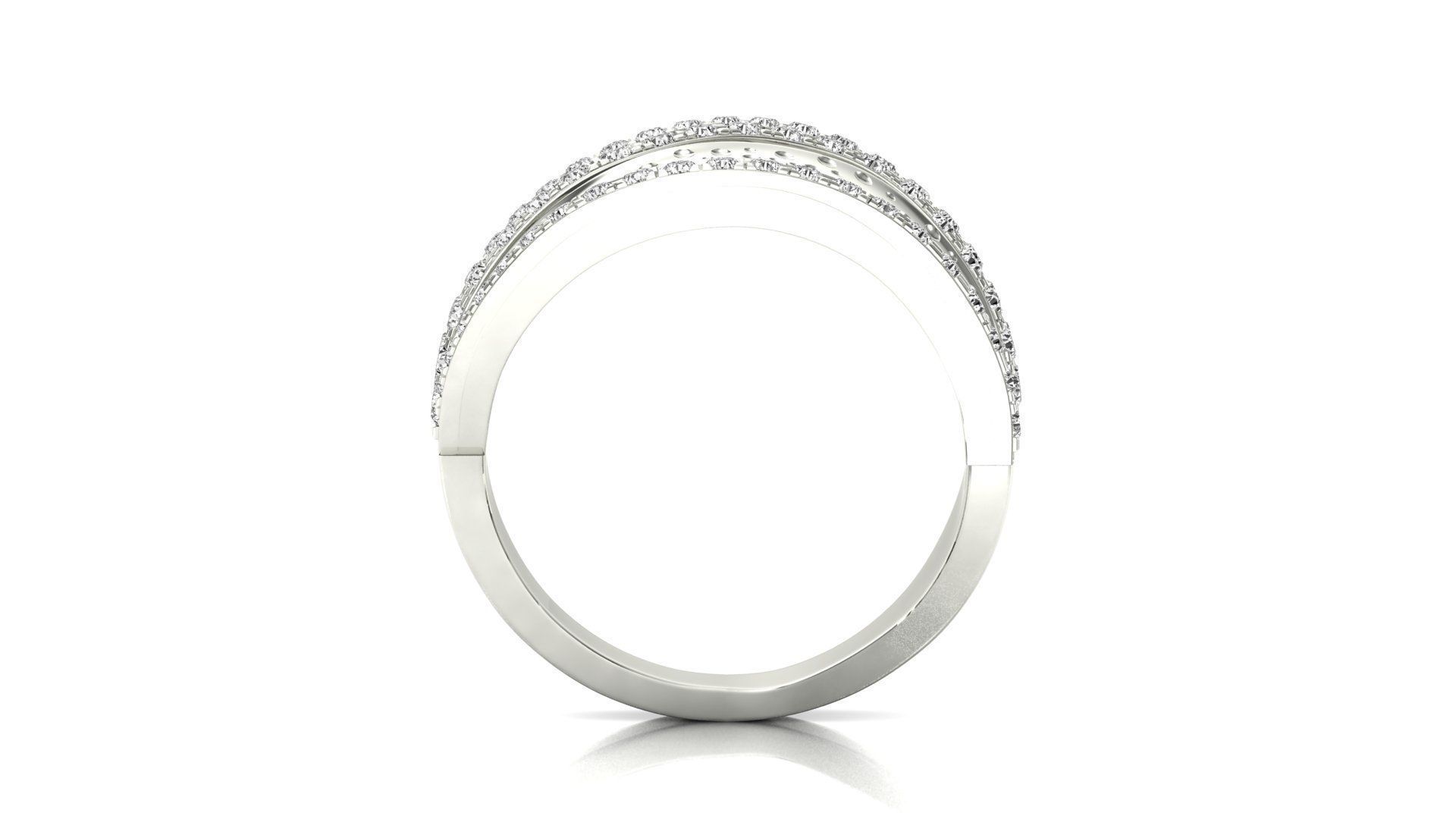 Ring-120 diamond eternity ring gold 3D print model_8