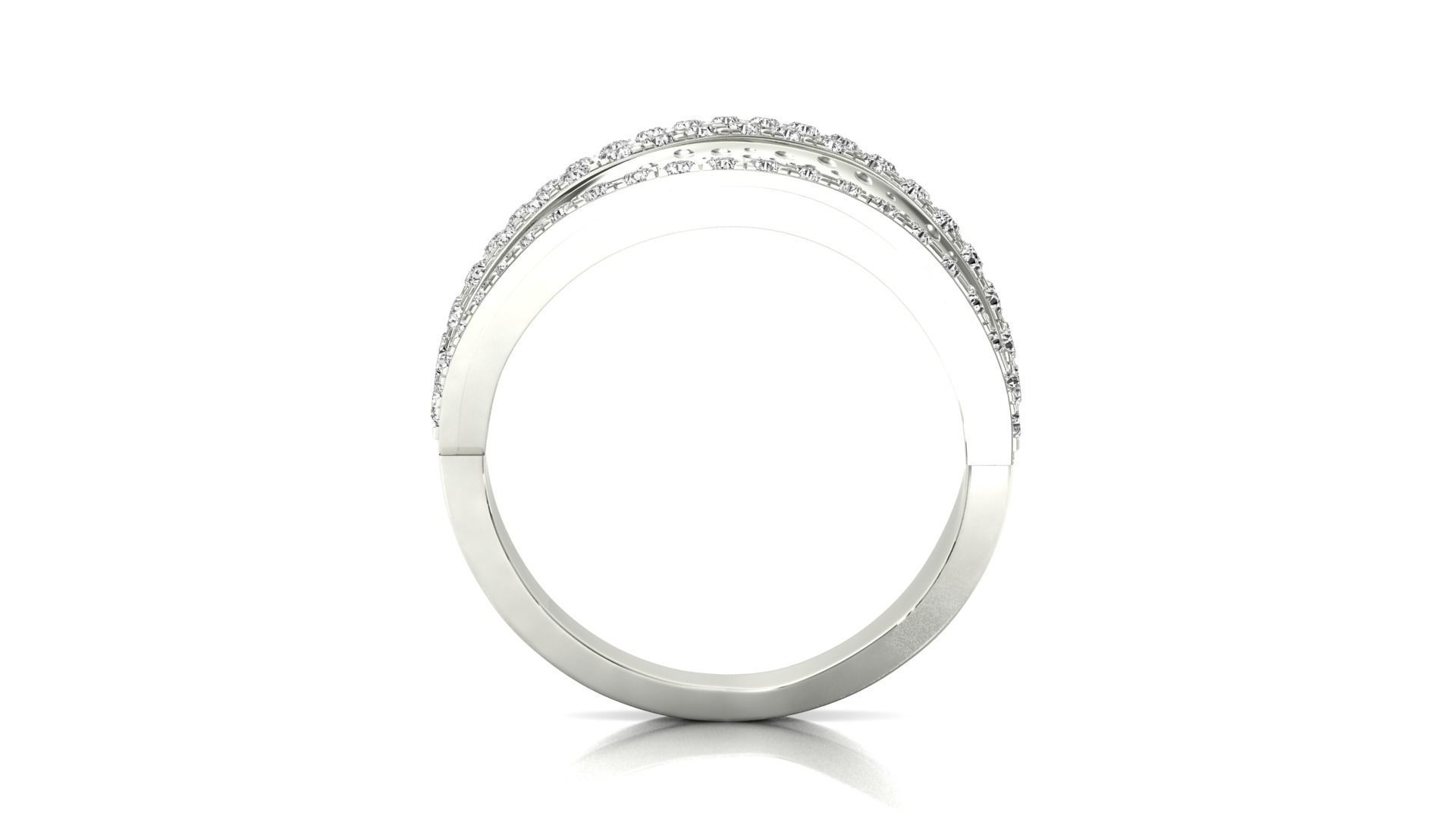 Ring-120 diamond eternity ring gold 3D print model_9