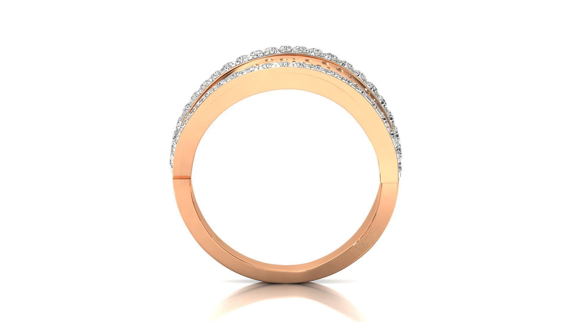 Ring-120 diamond eternity ring gold 3D print model_6