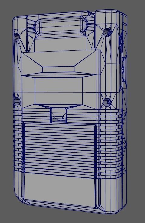 Nintendo Gameboy Retro 1989 Low-poly 3D model