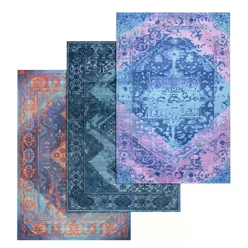 Rug Set 1616 3D model