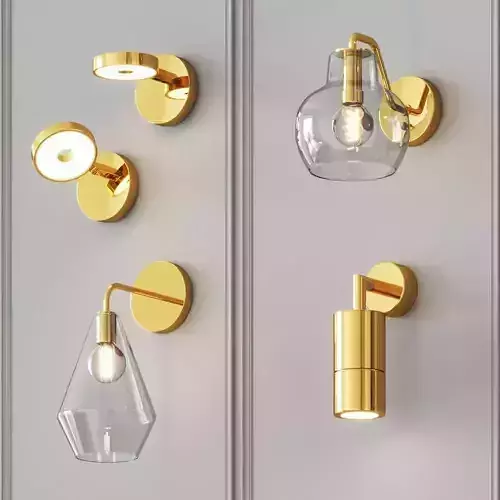 Wall lamps Set 3