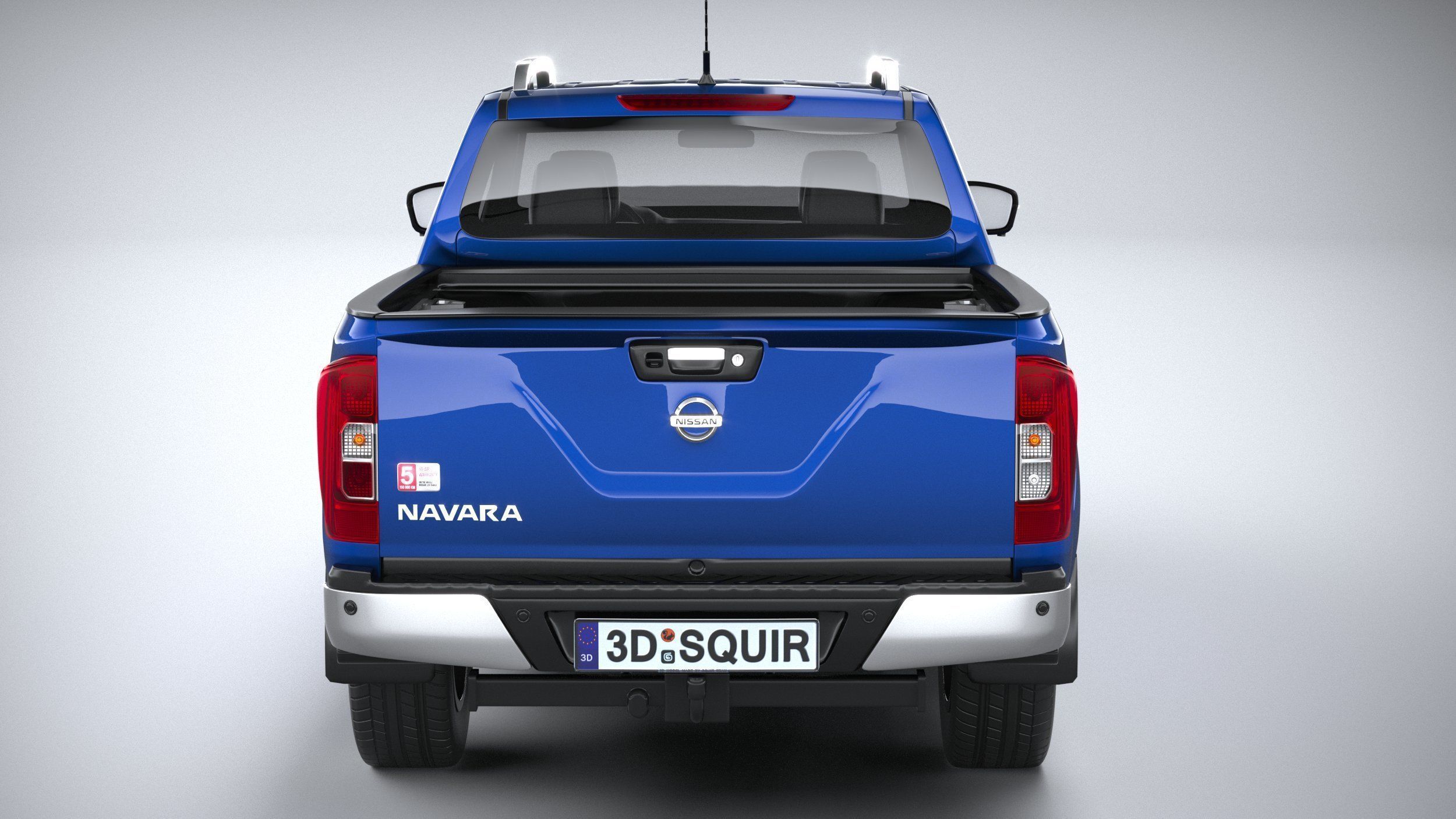 Nissan Navara DoubleCab 2020 3D model_4