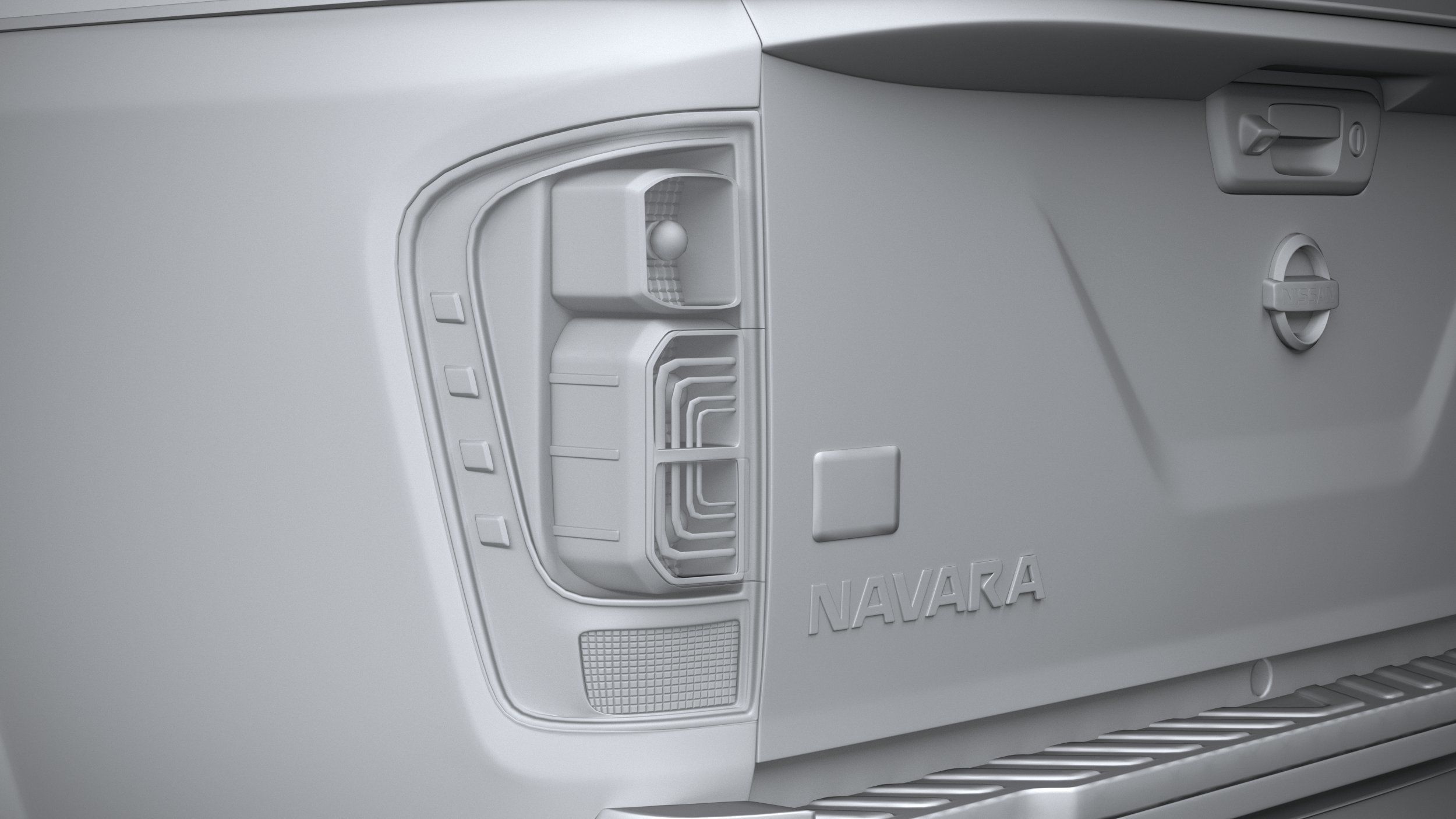 Nissan Navara DoubleCab 2020 3D model_24