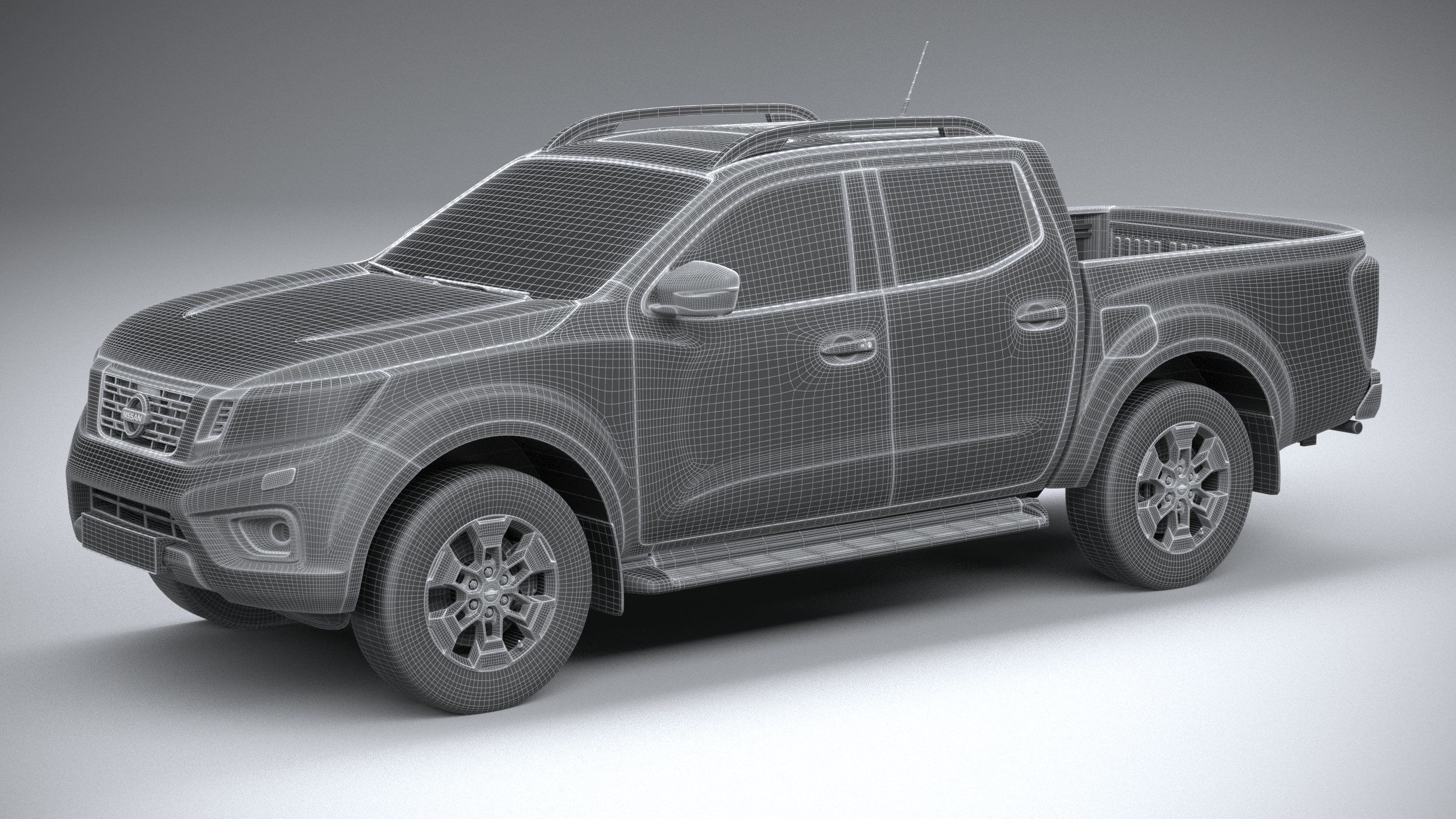 Nissan Navara DoubleCab 2020 3D model_26