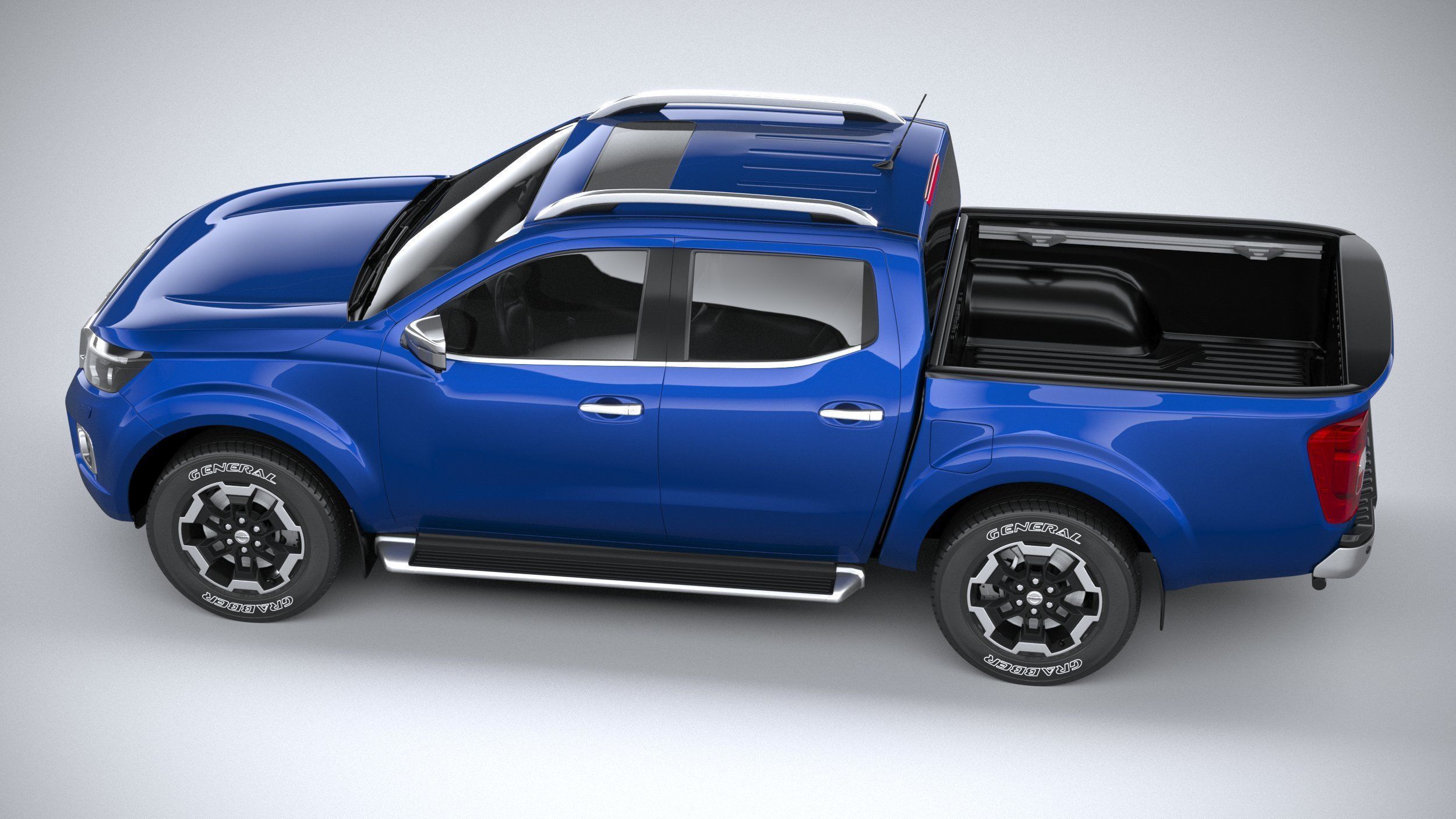 Nissan Navara DoubleCab 2020 3D model_9