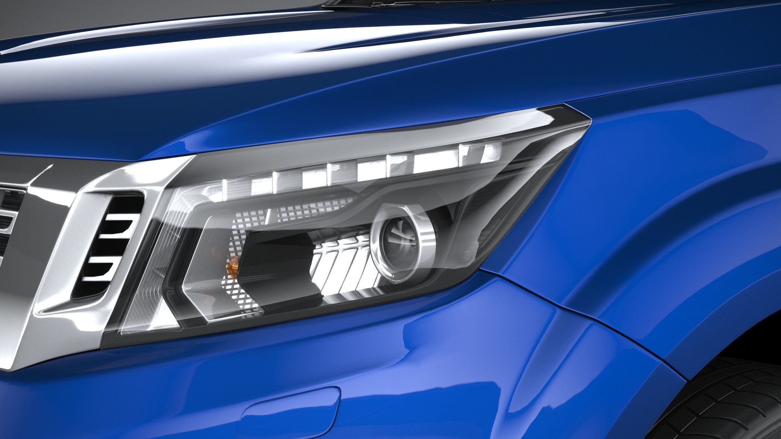 Nissan Navara DoubleCab 2020 3D model_14