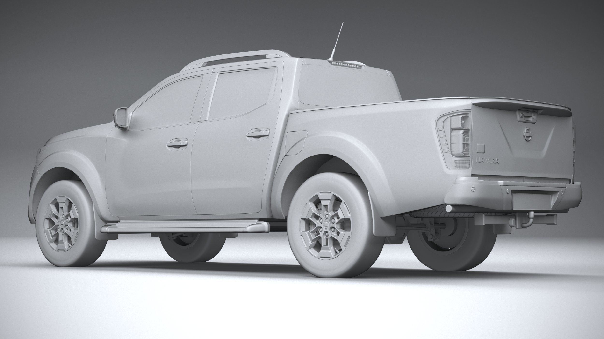 Nissan Navara DoubleCab 2020 3D model_21