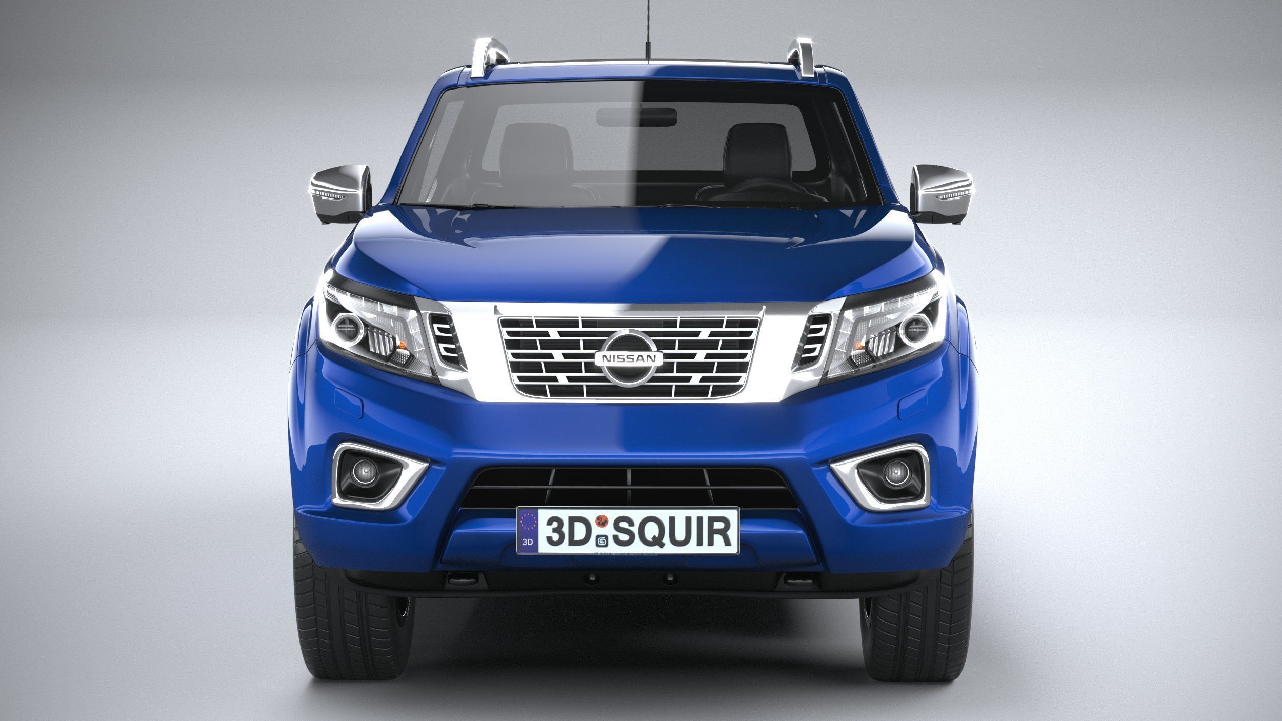 Nissan Navara DoubleCab 2020 3D model_13